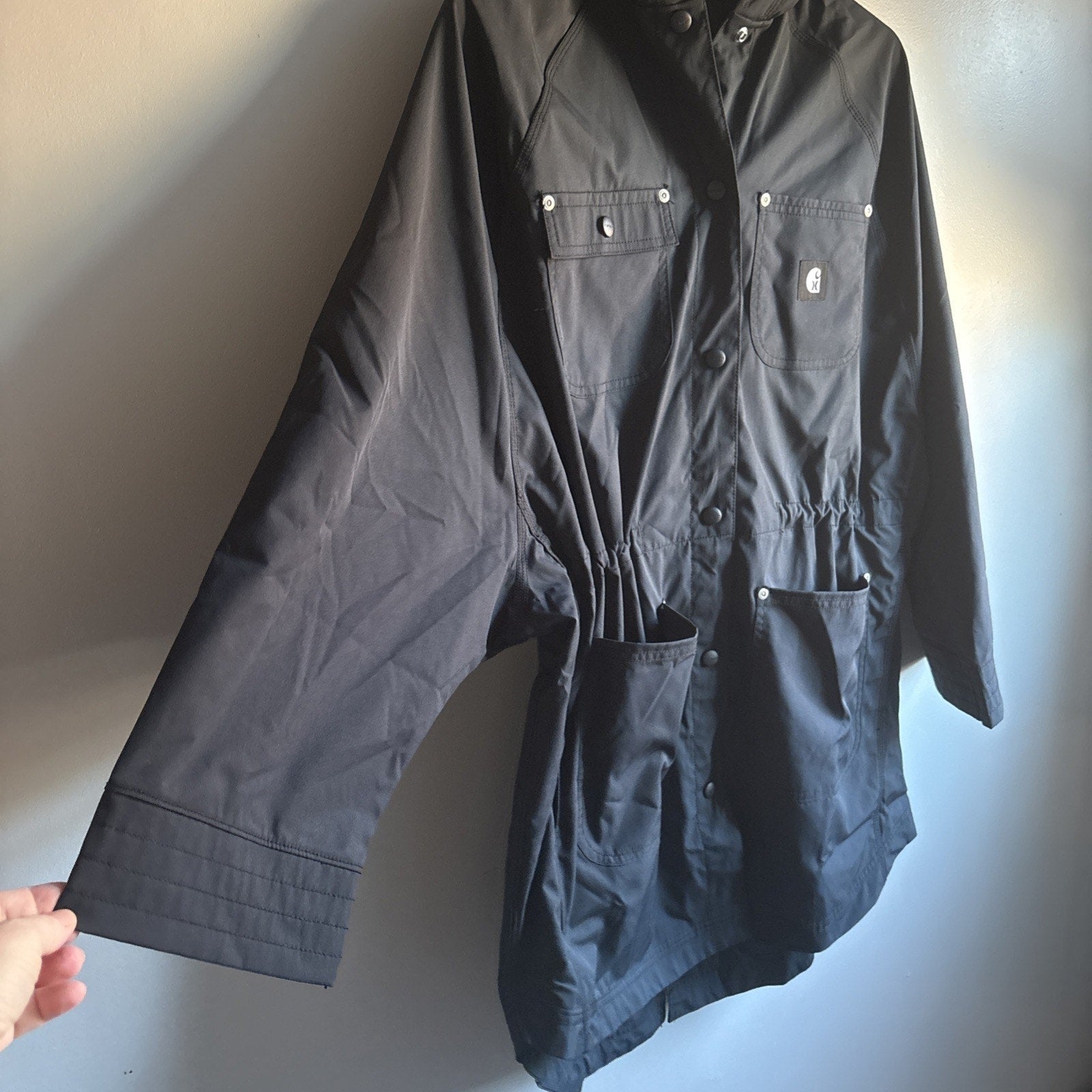 Hurley x Carhartt Phantom Durable Water Repellent Hooded Jacket Black M/L