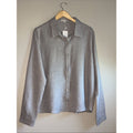 Baltic Born Collard Women’s Dress Shirt Size L Long Sleeve Light Blue