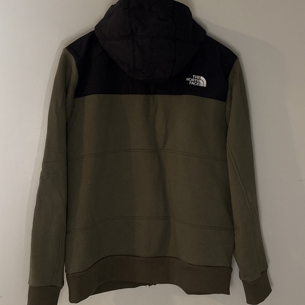 THE NORTH FACE Hoodie Mens L Rivington Full Zip Snap Fleece Sweatshirt Jacket