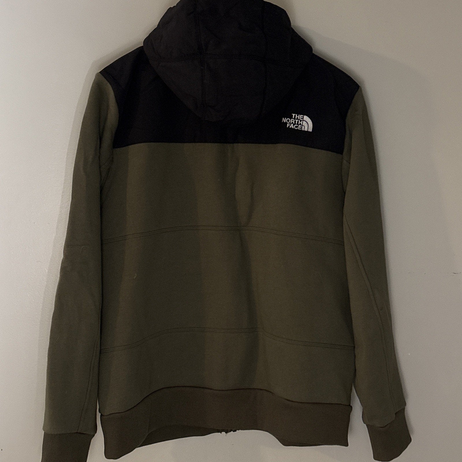 THE NORTH FACE Hoodie Mens L Rivington Full Zip Snap Fleece Sweatshirt Jacket