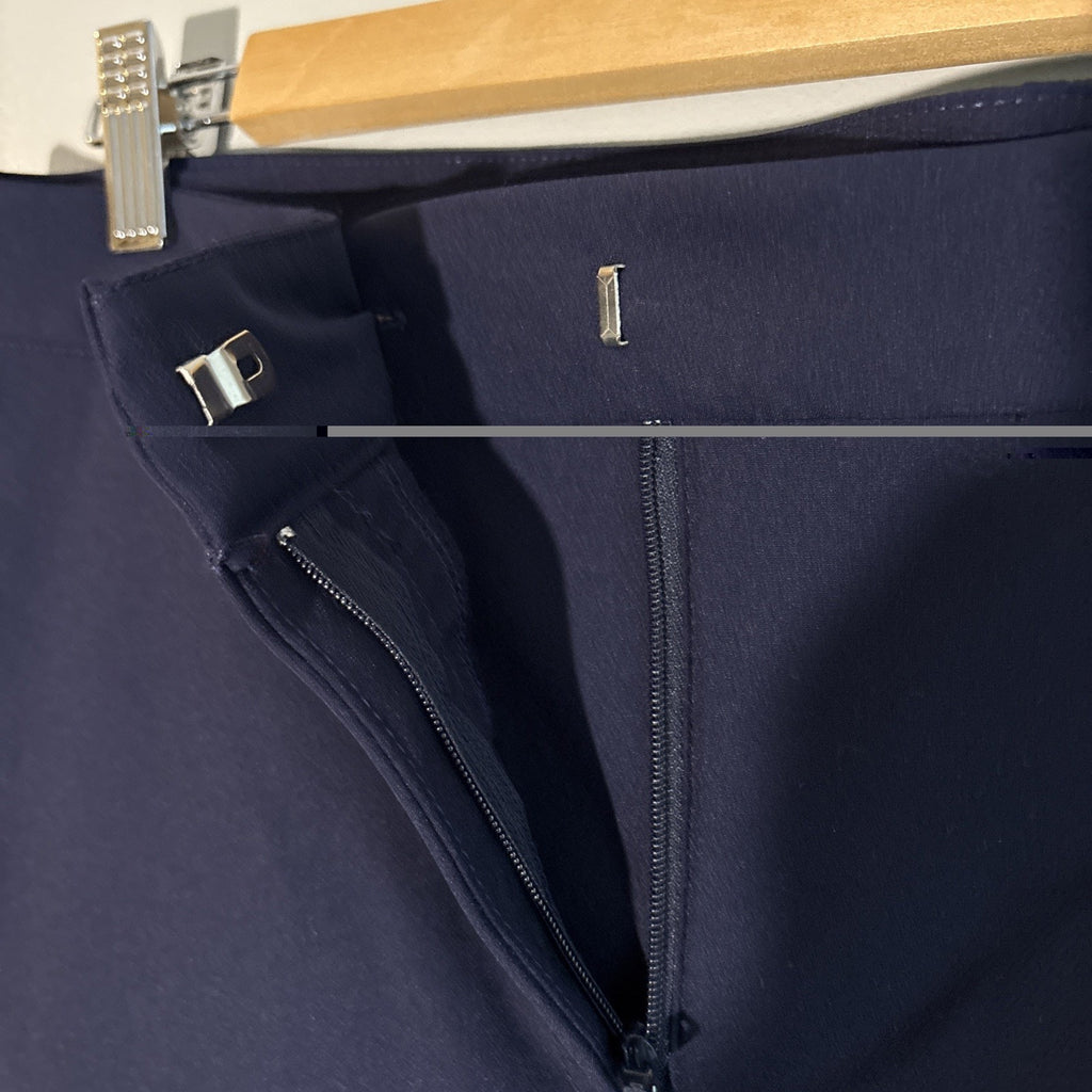 Women’s Calvin Klein Size Medium, Navy Blue Slim Dress Work Pants￼