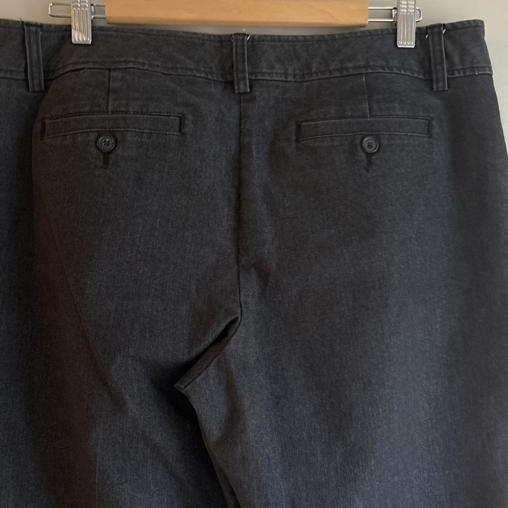 G.H. Bass Dark Navy Blue Womens Dress Jeans Size 16 30” length