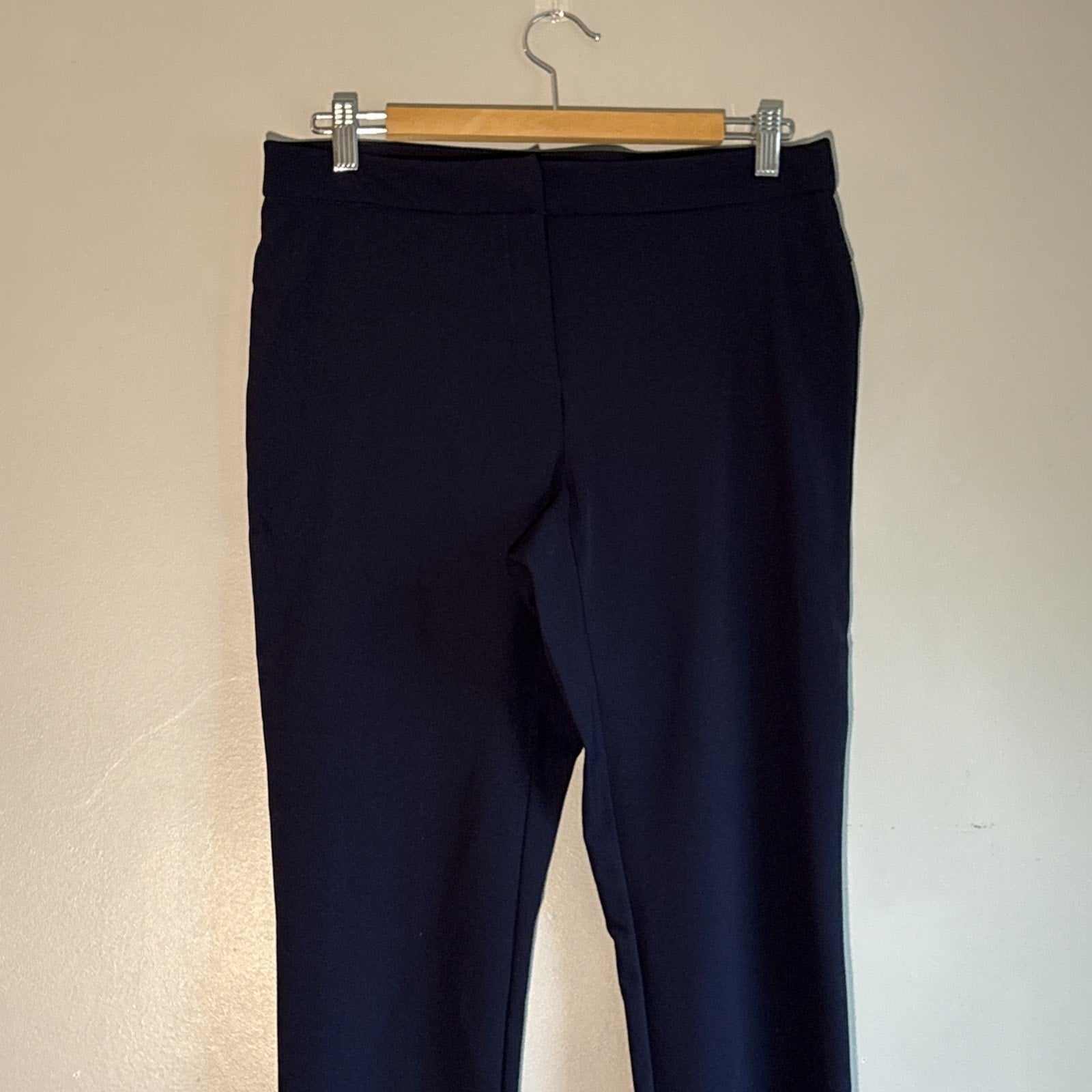 Women’s Calvin Klein Size Medium, Navy Blue Slim Dress Work Pants￼