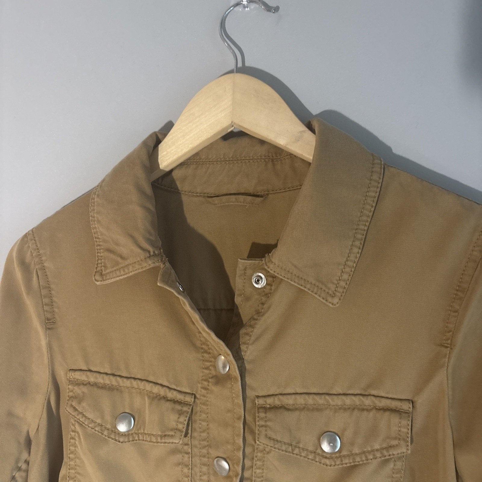 Women’s Tan Brown Shirt/Jacket Shacket Size L