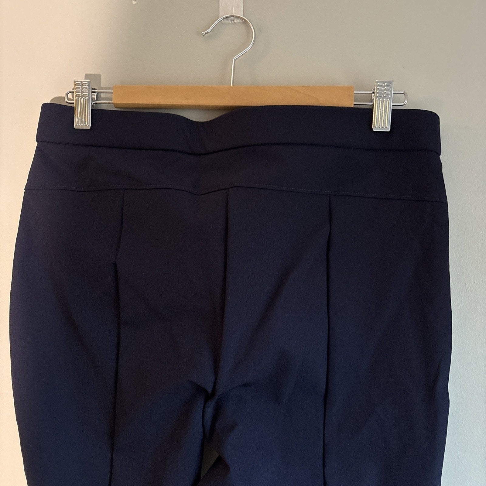 Women’s Calvin Klein Size Medium, Navy Blue Slim Dress Work Pants￼