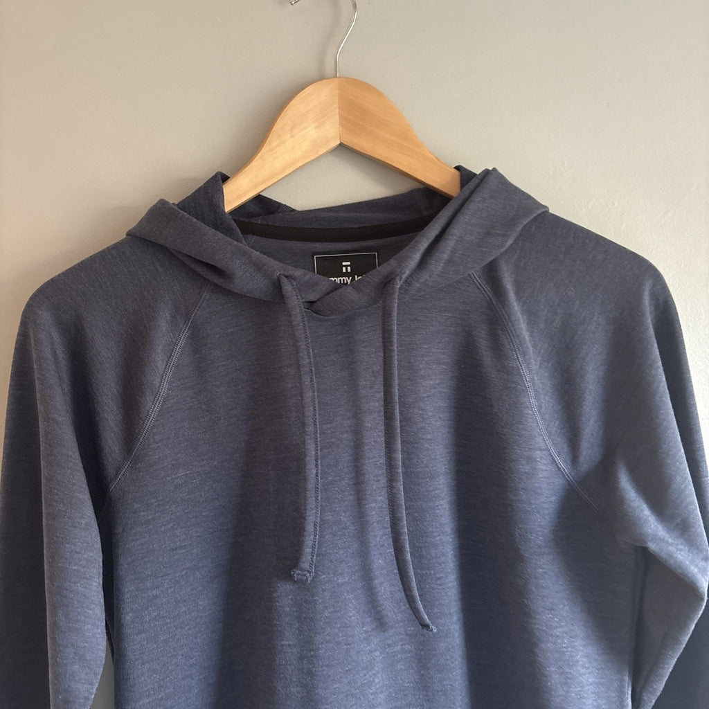 Tommy John Second Skin Men's Cotton-Blend Hooded Sweatshirt Sz Medium