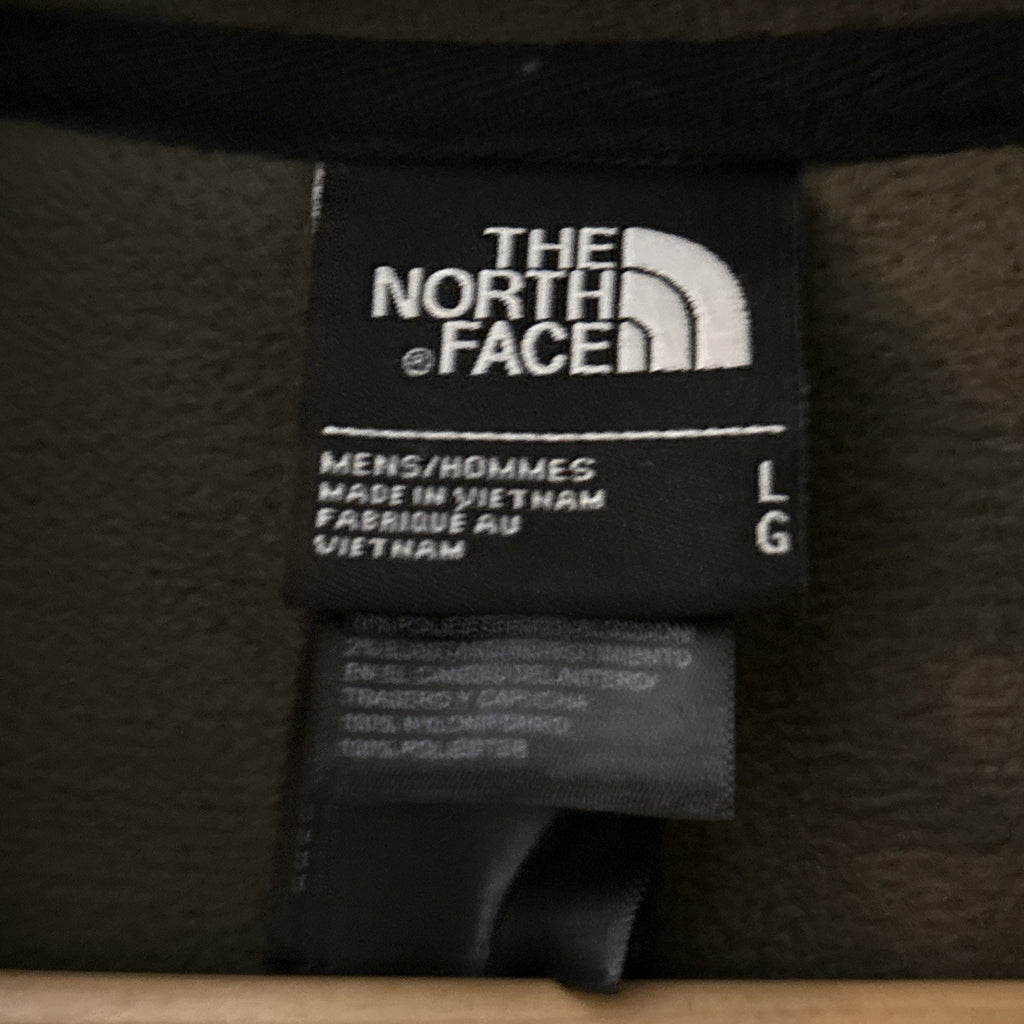 THE NORTH FACE Hoodie Mens L Rivington Full Zip Snap Fleece Sweatshirt Jacket