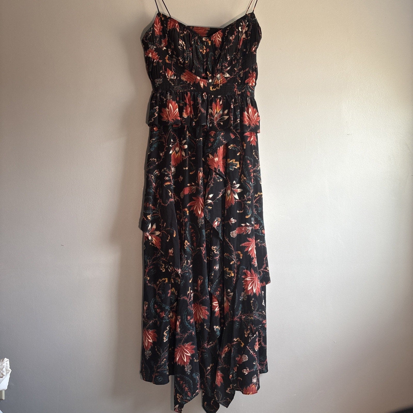 Ulla Johnson Renata 100% silk Dress Size 2
