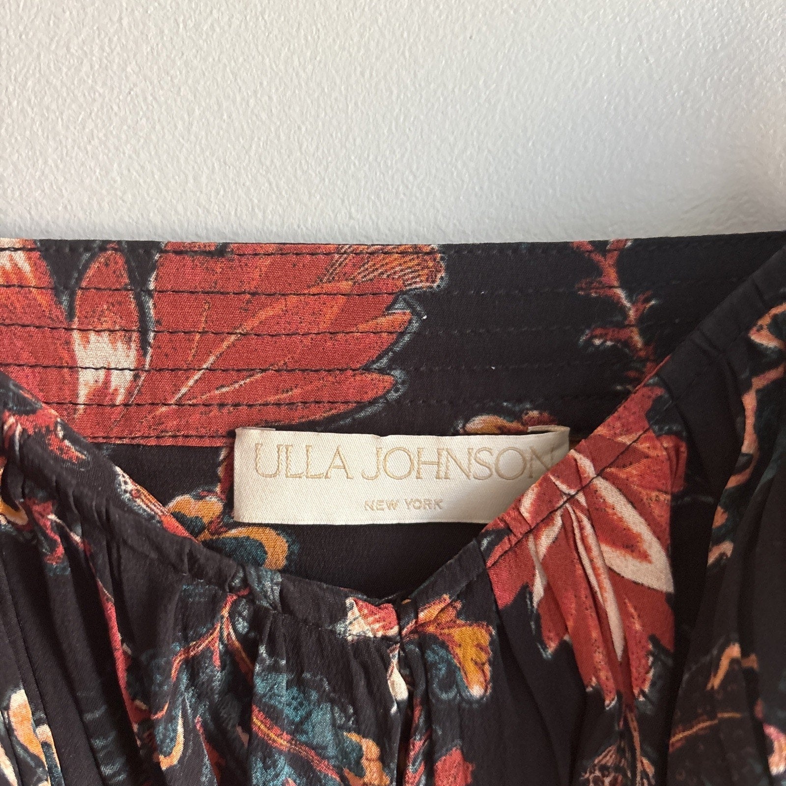 Ulla Johnson Renata 100% silk Dress Size 2