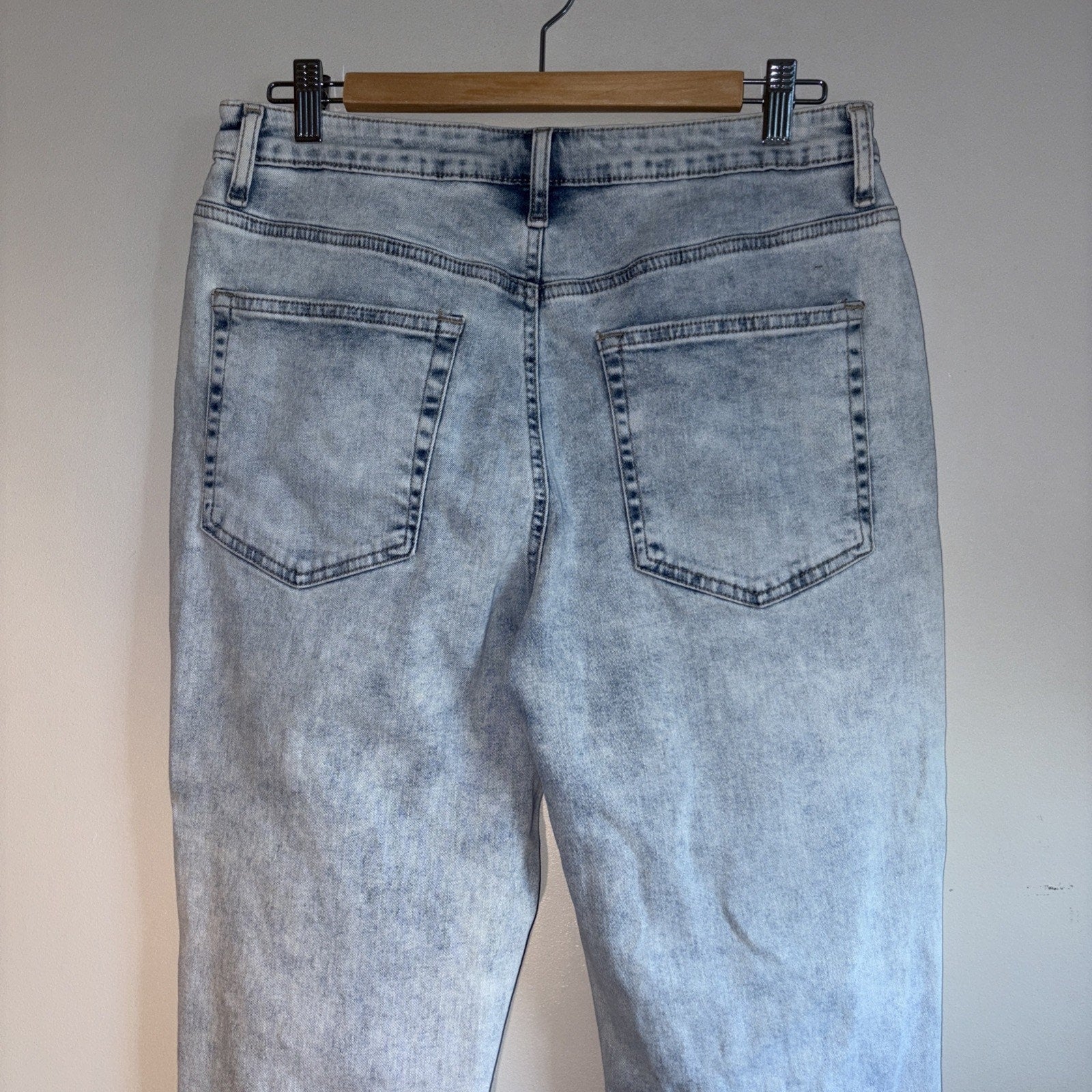 Straight Leg Jeans Women’s Size 13 Ripped Distressed