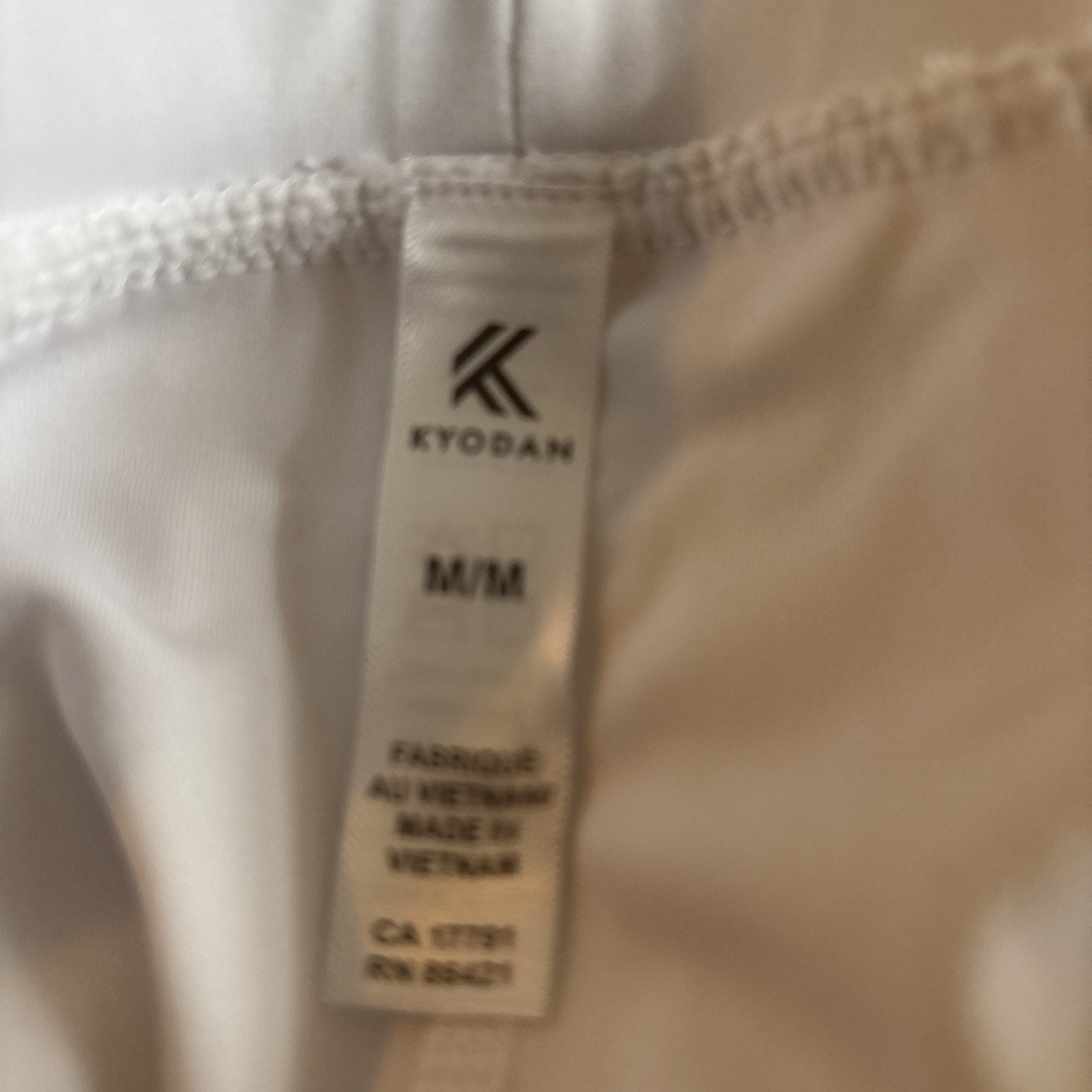 Kyodan Women's White Pleated Stretch Athletic Tennis Golf Skort Size M