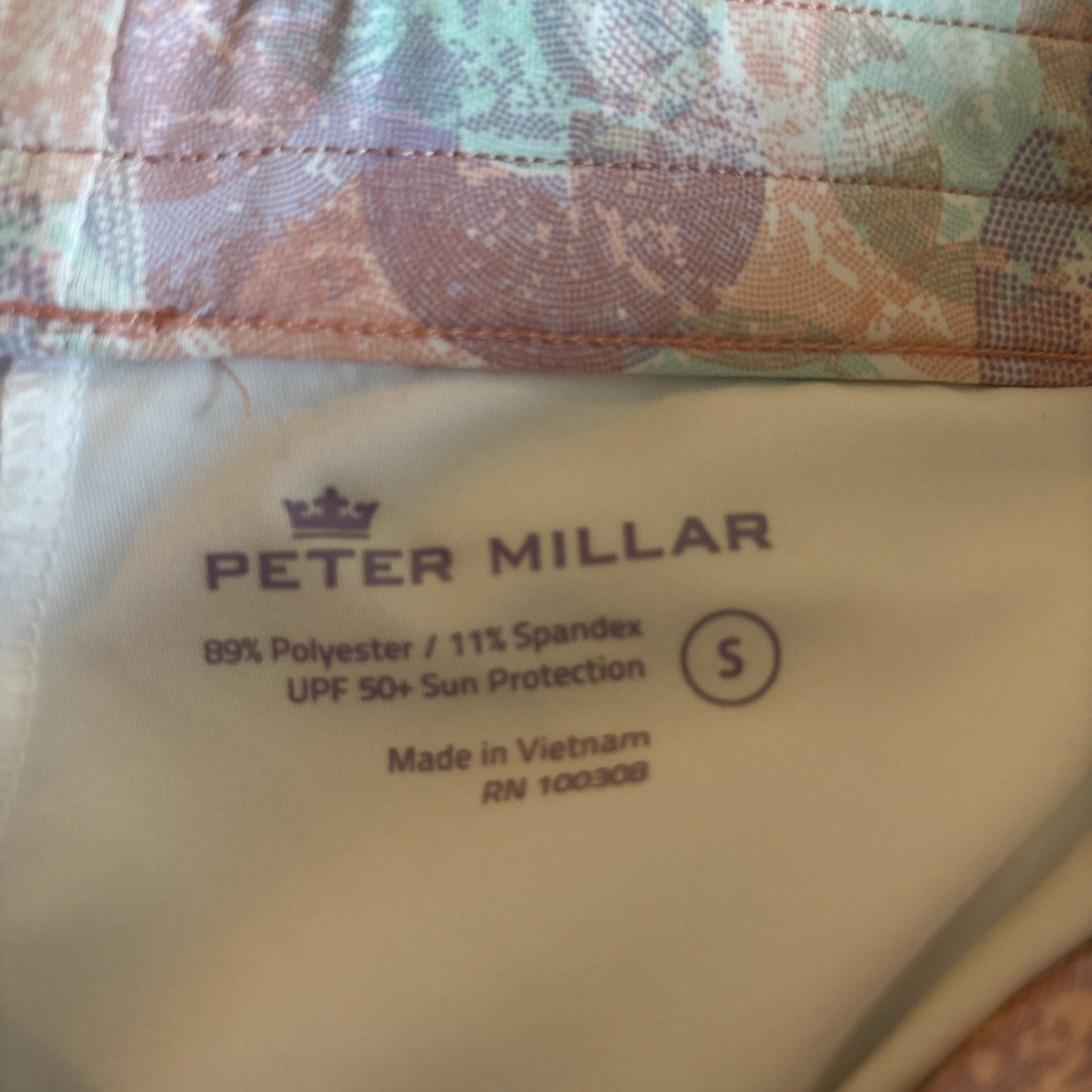 NWT Peter Millar Performance sport athletics Golf, Tennis UPF 50+ Skort size S