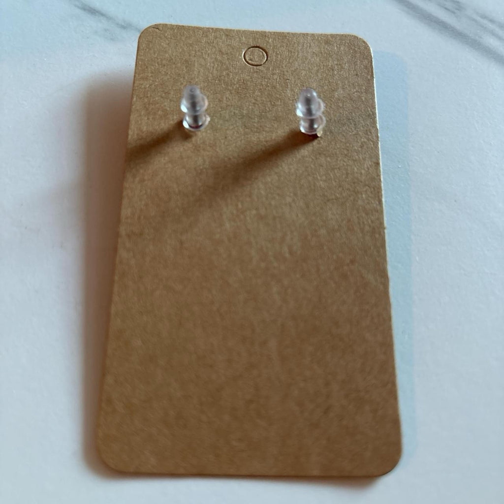 Red Heart Stud Earrings Valentine’s Day