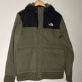 THE NORTH FACE Hoodie Mens L Rivington Full Zip Snap Fleece Sweatshirt Jacket