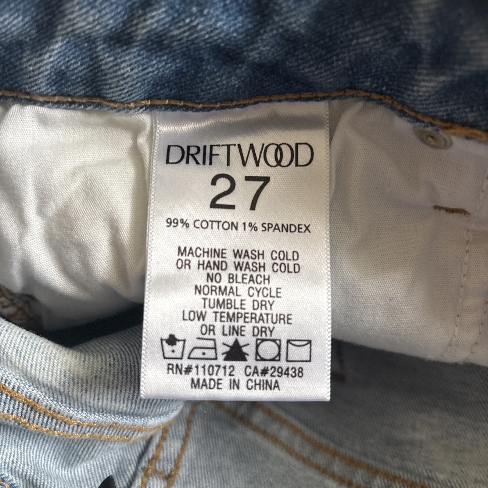 Driftwood Ruby Blue Denim Embroidered mini skirt sz 27 Free People Anthroplogie