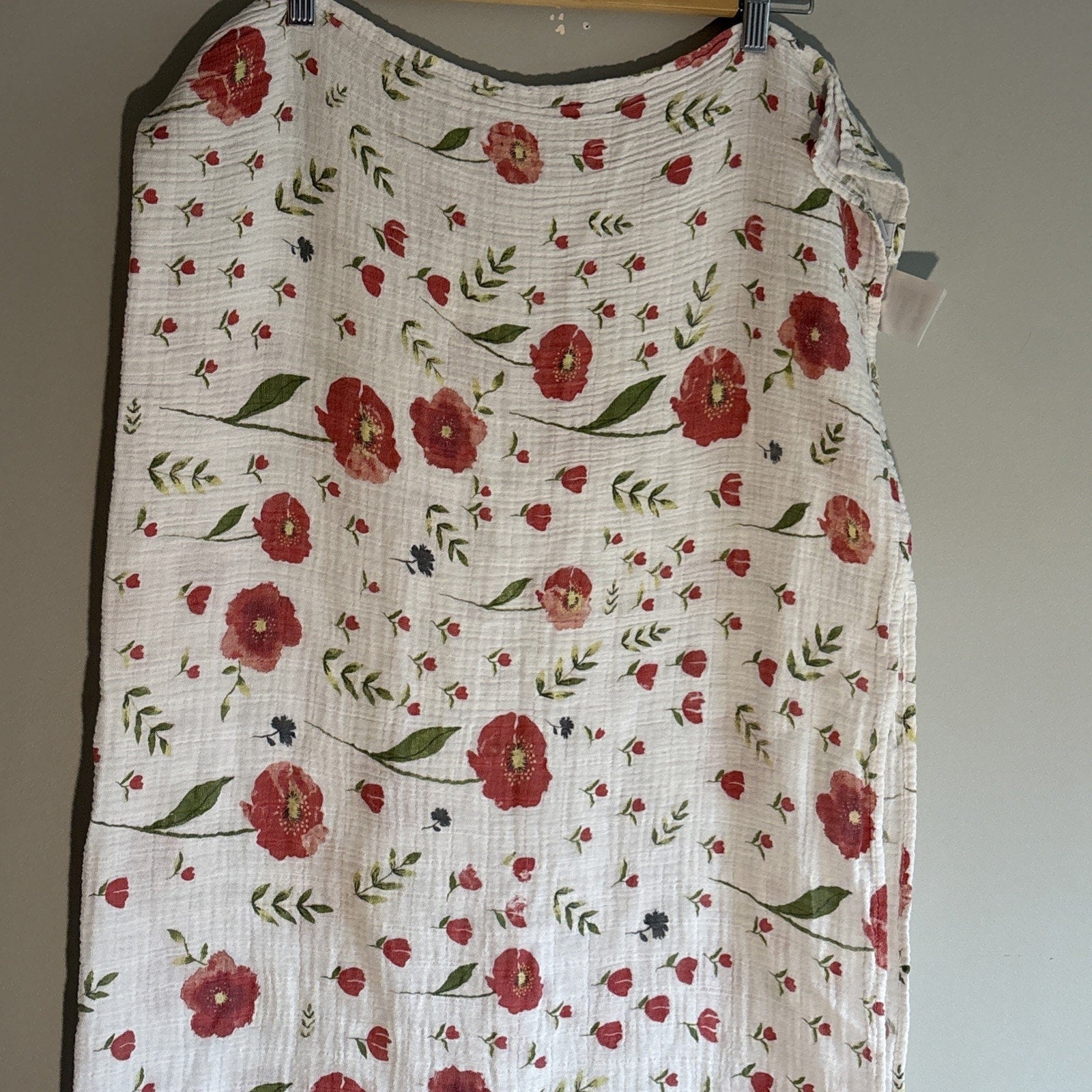 Little Unicorn Flowers Baby Muslin Swaddle Blanket Infant Girls