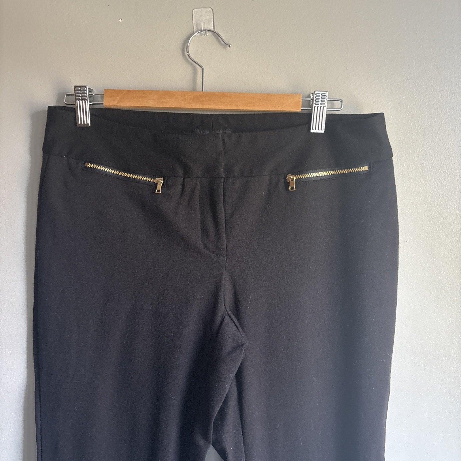 Alfani Navy Straight Leg Comfort Waist Dress Pants Women’s SZ 10