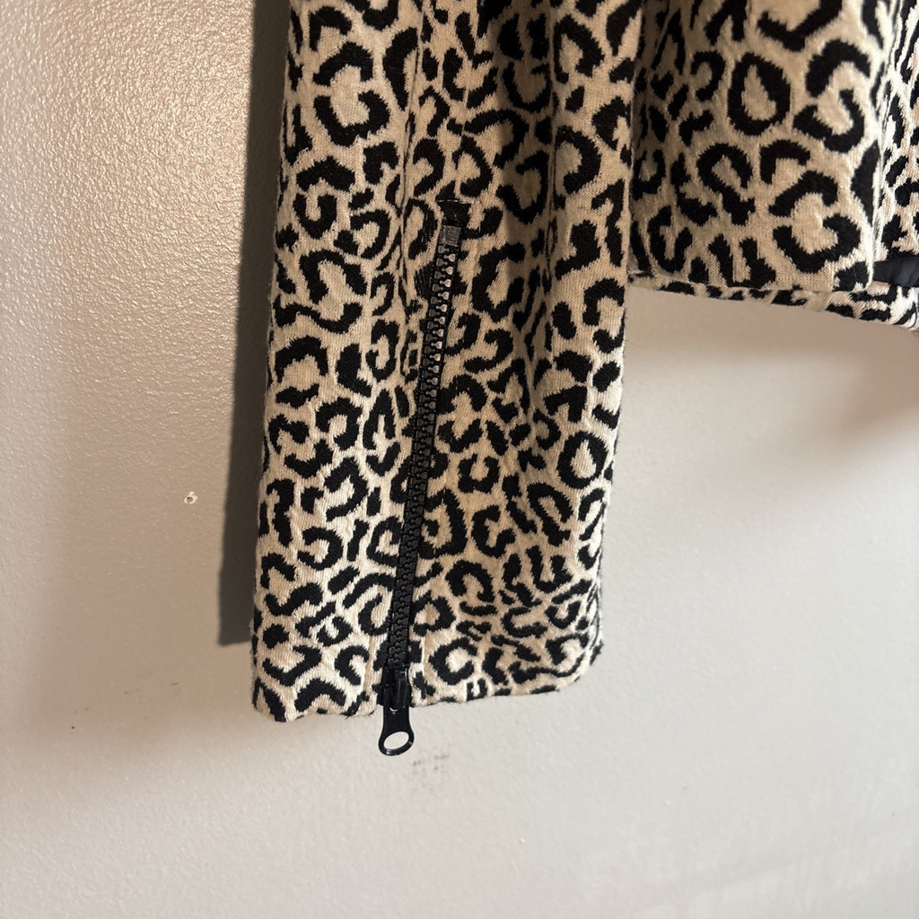 Valerie Bertinelli leopard print blazer Size Large